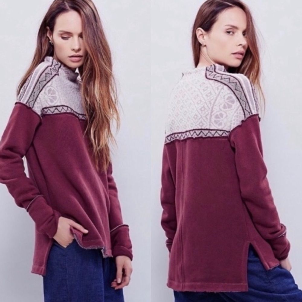 Free people‎ snow bunny sweater women’s size S